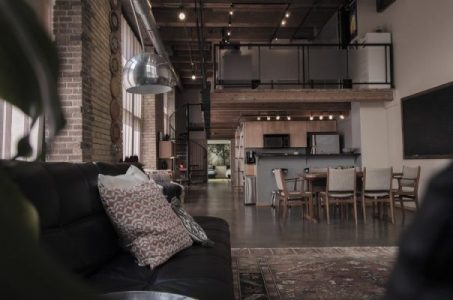 Industrial Features for Bachelors Pad Designs