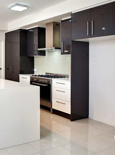 black and white drawers and cupboards