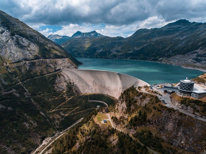 full dam for water source